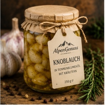 AlpenGenuss Knoblauch