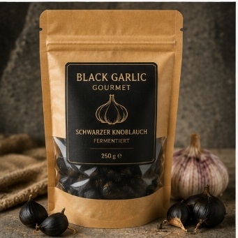 Black Garlic Gourmet Knoblauch